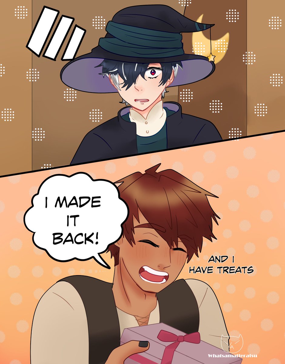 Whatsamatterat's tweet photo. Bewitching star au!
A little tea party, and talk of magic
(1/2)
#bsau https://t.co/QX2A2n9v18