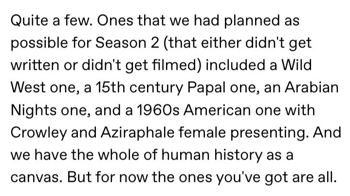 IceBunTea_Art's tweet photo. THIS WAS OUR LAST STRAW.
WE WILL HAVE FEMALE PRESENTING AND COWBOYS. I DON'T CARE HOW BUT IF WE HAVE TO DO ARSON AND BE IN A WAR, WELL I'M SO FUCKING READY TO SACRIFICE PEOPLE, PRIME PAY YOUR WRITERS YOU COWAAAAARD
#RenewGoodOmens
#GiveMeS3OrGiveMeDeath https://t.co/176vhihQET