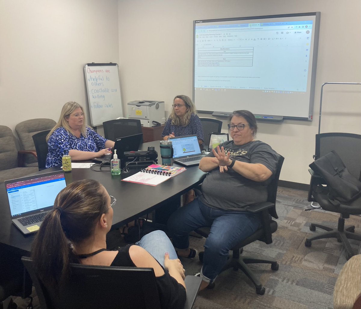 DVUSD PLC (@dvusdplc) on Twitter photo Designing Colt University <a href="/DVMS_Colts/">Deer Valley Middle School</a> Providing extra time and support with “Big Boulder” skills in ELA and math. <a href="/DrFinchDVUSD/">Curt Finch, PhD</a> <a href="/AdminLeadServe/">Administrative Leadership & Services</a> <a href="/ptseunis/">Paula Tseunis, Ed.d</a> Designing Colt University <a href="/DVMS_Colts/">Deer Valley Middle School</a> Providing extra time and support with “Big Boulder” skills in ELA and math. <a href="/DrFinchDVUSD/">Curt Finch, PhD</a> <a href="/AdminLeadServe/">Administrative Leadership & Services</a> <a href="/ptseunis/">Paula Tseunis, Ed.d</a>