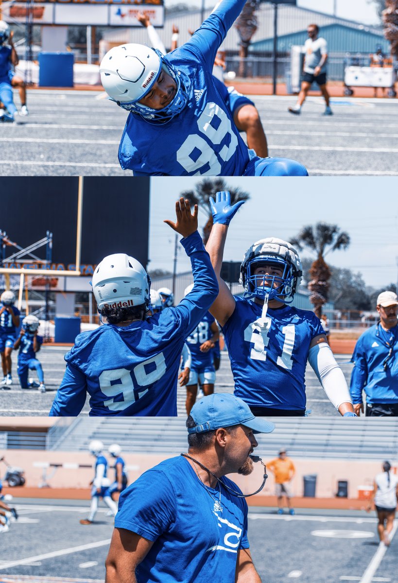 JavelinaFB's tweet photo. It's a bad day to be a football, but it's a great day to be a HOG.

Fall Camp Day☝️

#LosHogs🐗 x #SeizeTheState⛓️ https://t.co/E8qBpjwuTQ