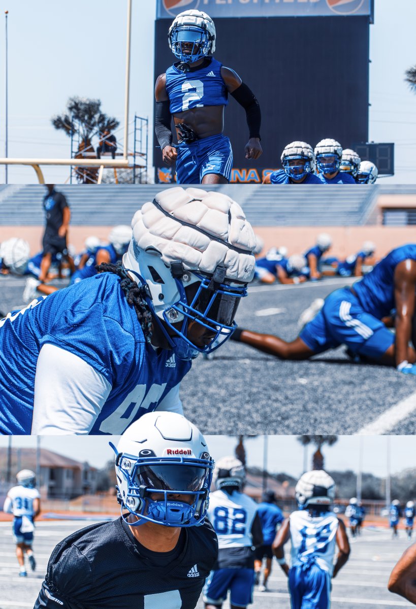 It's a bad day to be a football, but it's a great day to be a HOG.

Fall Camp Day☝️

#LosHogs🐗 x #SeizeTheState⛓️