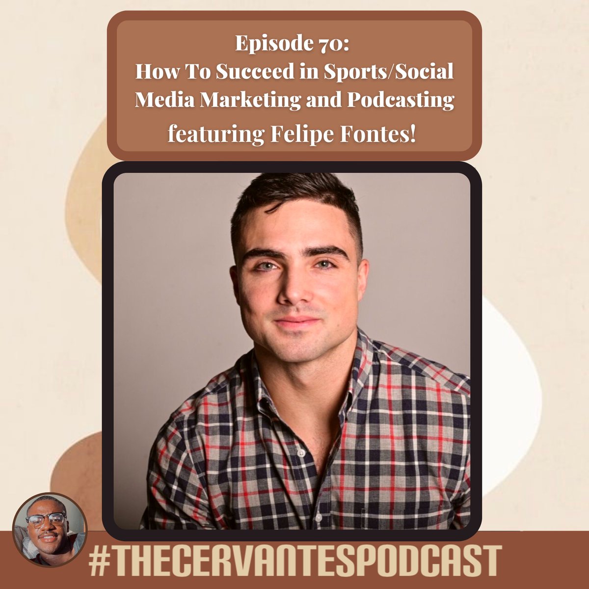 In today’s episode on #TheCervantesPodcast 🙋🏾‍♂️, Cervantes sits down w/ Director of Social <a href="/TheGameDayNFL/">The Game Day NFL</a> and co-host of <a href="/Capsoffpodcast/">Caps Off Podcast</a>, <a href="/thefelipefontes/">Felipe</a>! We discuss how to successfully grow your podcast, marketing, going to the SuperBowl, + more! Hope you guys enjoy the episode!