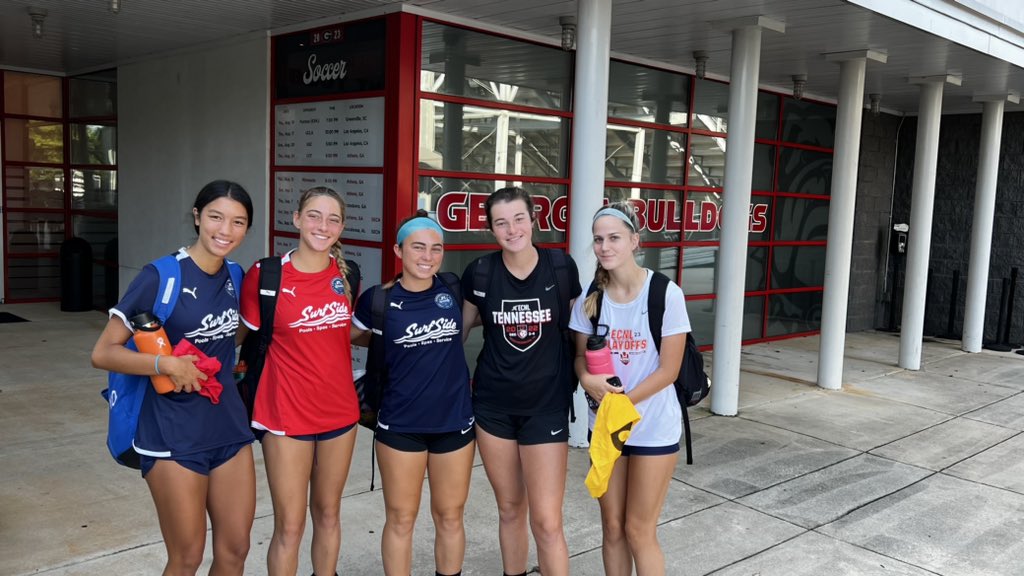 mg (@mggwozdo) on Twitter photo Thank you <a href="/UGASoccer/">Georgia Soccer</a> for a great camp. Fun to have my teammates <a href="/CeciliaNowicki/">Cecilia Nowicki 2025 CB</a>, <a href="/izzywhitaker07/">IzzyWhitaker07</a>, <a href="/AvaGalani/">Ava Galani: 2025 Goalkeeper</a> and <a href="/lilyholden07GK/">Lily Holden 2025 GK🧤</a> enjoy the experience too. Good luck this season <a href="/Kmcdane/">Keidane</a> and his staff! #GoDawgs
<a href="/JFC2007ECNL/">JFC2007ECNL</a>
<a href="/TopDrawerSoccer/">TopDrawerSoccer</a>
<a href="/ImYouthSoccer/">ECNL/GA/Recruiting/College Soccer</a>
<a href="/TheSoccerWire/">SoccerWire</a> Thank you <a href="/UGASoccer/">Georgia Soccer</a> for a great camp. Fun to have my teammates <a href="/CeciliaNowicki/">Cecilia Nowicki 2025 CB</a>, <a href="/izzywhitaker07/">IzzyWhitaker07</a>, <a href="/AvaGalani/">Ava Galani: 2025 Goalkeeper</a> and <a href="/lilyholden07GK/">Lily Holden 2025 GK🧤</a> enjoy the experience too. Good luck this season <a href="/Kmcdane/">Keidane</a> and his staff! #GoDawgs
<a href="/JFC2007ECNL/">JFC2007ECNL</a>
<a href="/TopDrawerSoccer/">TopDrawerSoccer</a>
<a href="/ImYouthSoccer/">ECNL/GA/Recruiting/College Soccer</a>
<a href="/TheSoccerWire/">SoccerWire</a>
