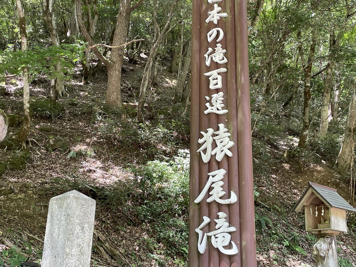 kokoshitto's tweet photo. この猿尾滝は兵庫県豊岡市ではなく、香美町でした💦

���車場から徒歩五分で行けるお手軽な滝です！ https://t.co/hxdZueIbj7