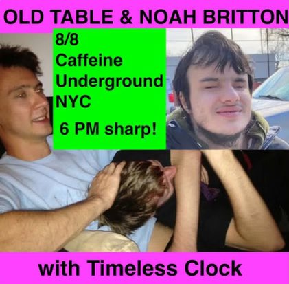 Playing this cool show at caffeine underground tomorrow!