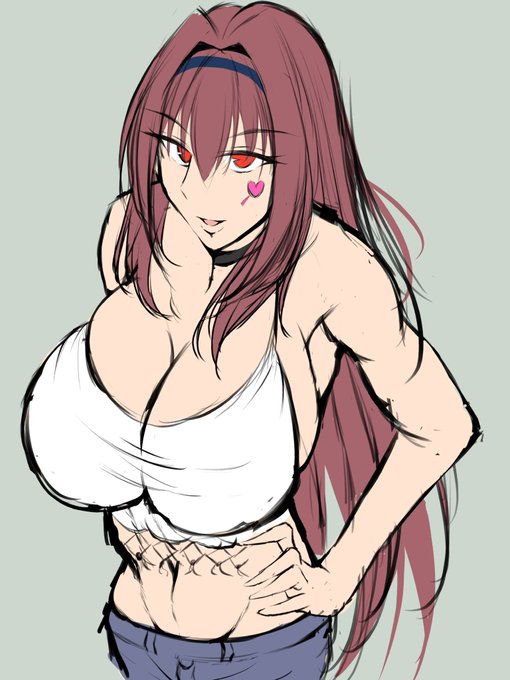 スカサハ師匠wip(΄◉◞౪◟◉`) 