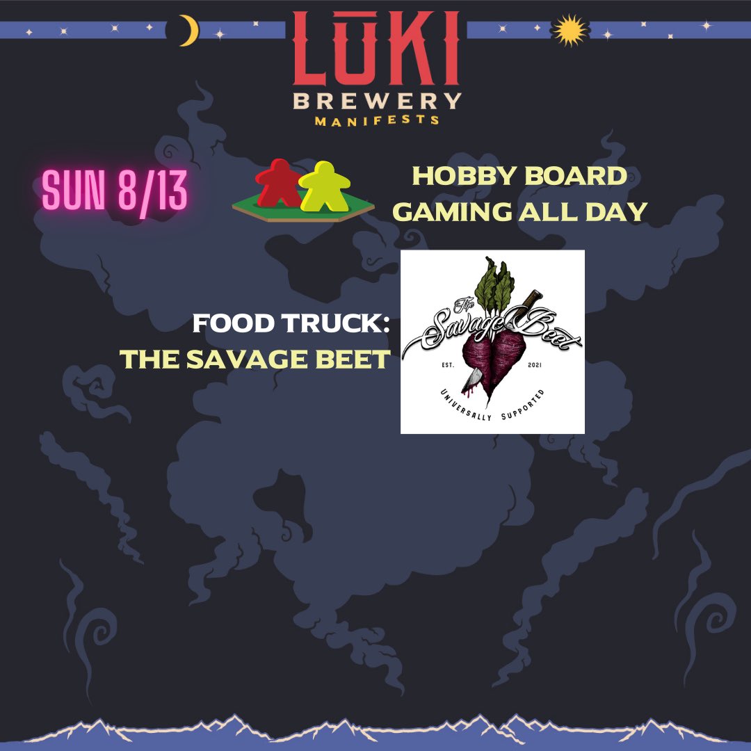 Big week!  Two new beers hitting the tap wall, the return of a favorite, and our 4th Annual Peach Peelin' Party!  See you soon at LUKI! #arvada #stateofcraftbeer