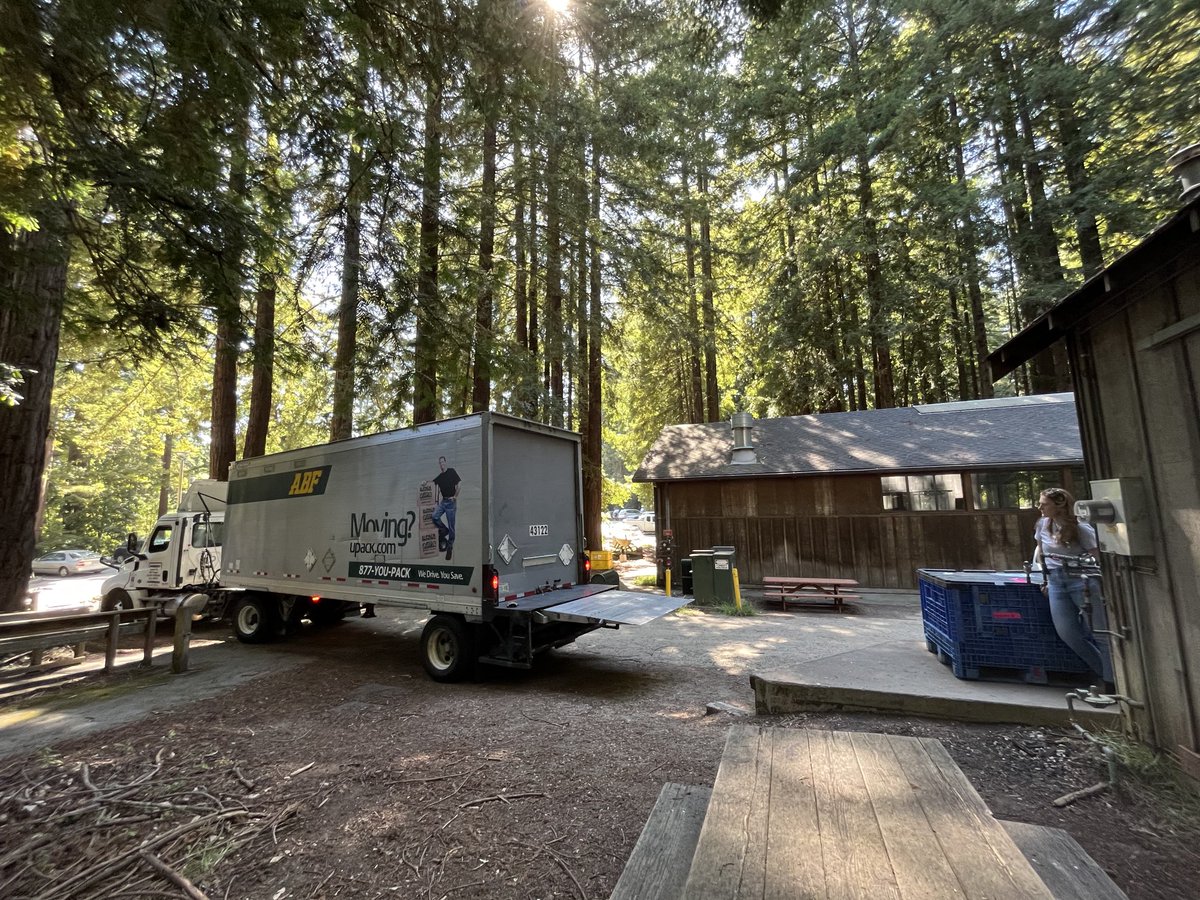 UCSC <a href="/geotraces/">GEOTRACES</a> GP17-ANT gear being picked up from our warehouse in the redwoods!