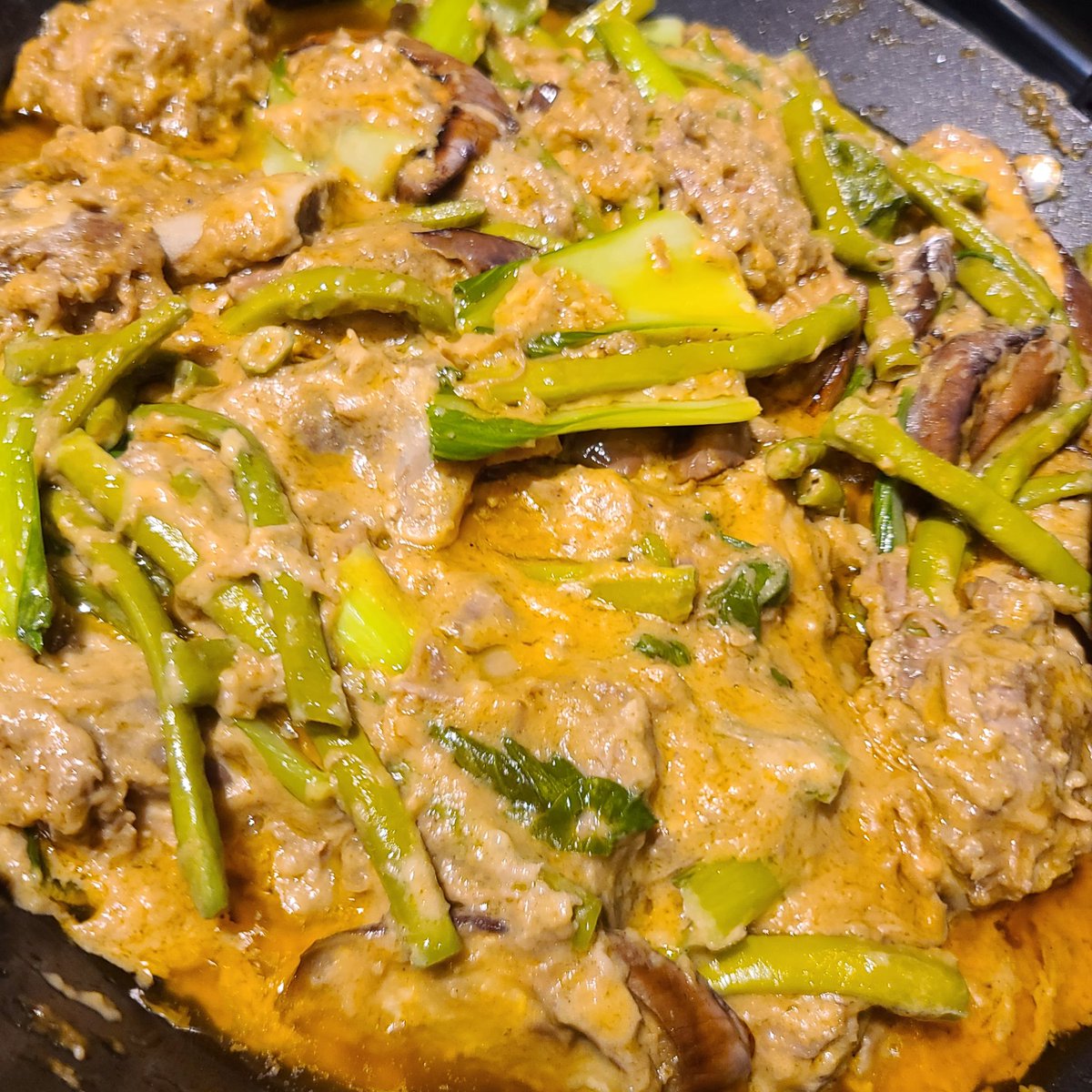 Made kare kare for dinner