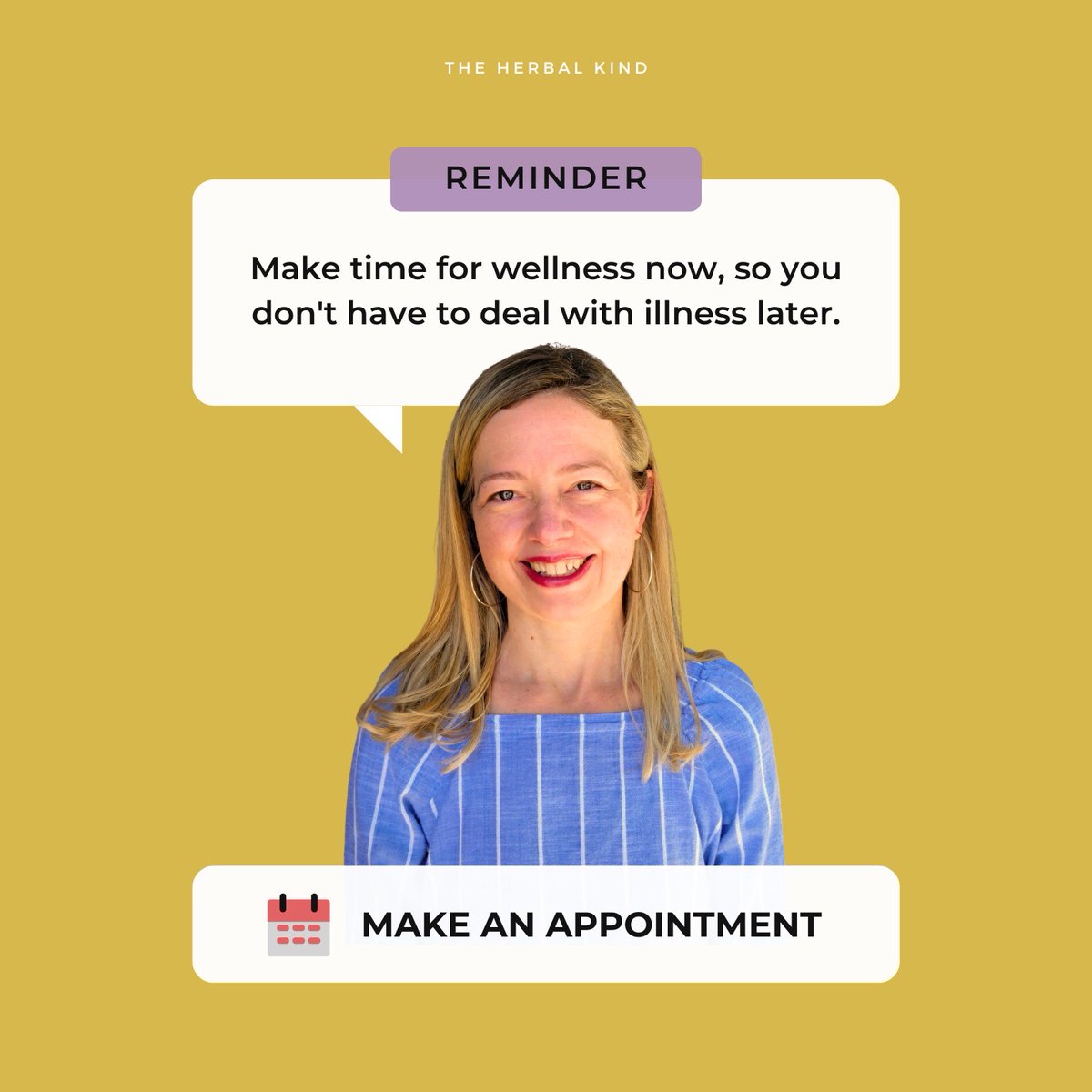 theherbalkind's tweet photo. Make time for wellness now, so you don’t have to deal with illness later 💛 https://t.co/T7gS6ZGcIY