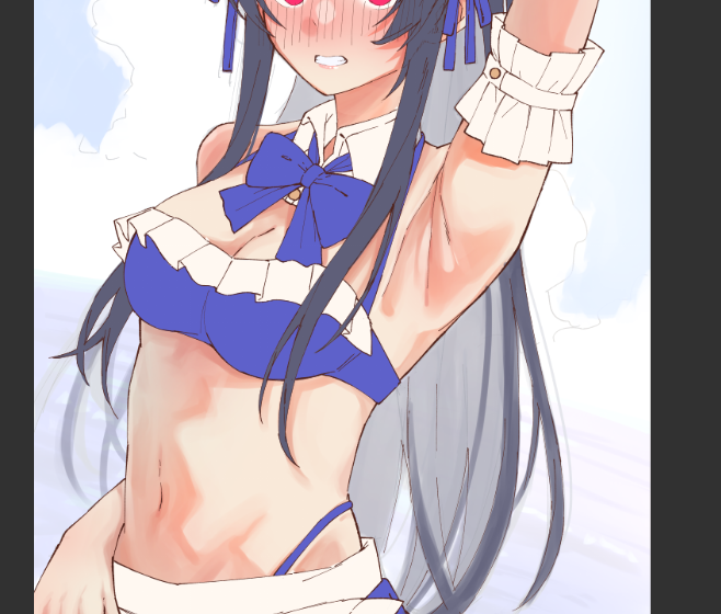 「wip 」|夜桜ゆゆ🌸㌔ネックス＠skeb受付中🎨のイラスト
