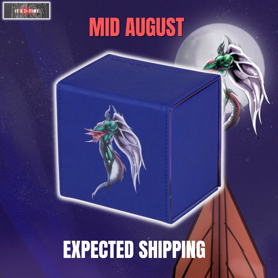 DestinyHeroMike's tweet photo. D-Time Deckboxes, as well as Playmats are CONFIRMED to be going out in Mid-August. We've already paid our manufacturers well in advance, and now we're just waiting. My apologies for this delay, but rest assured it'll be to your door very soon. Thank you!! https://t.co/tiVAQqG9UH