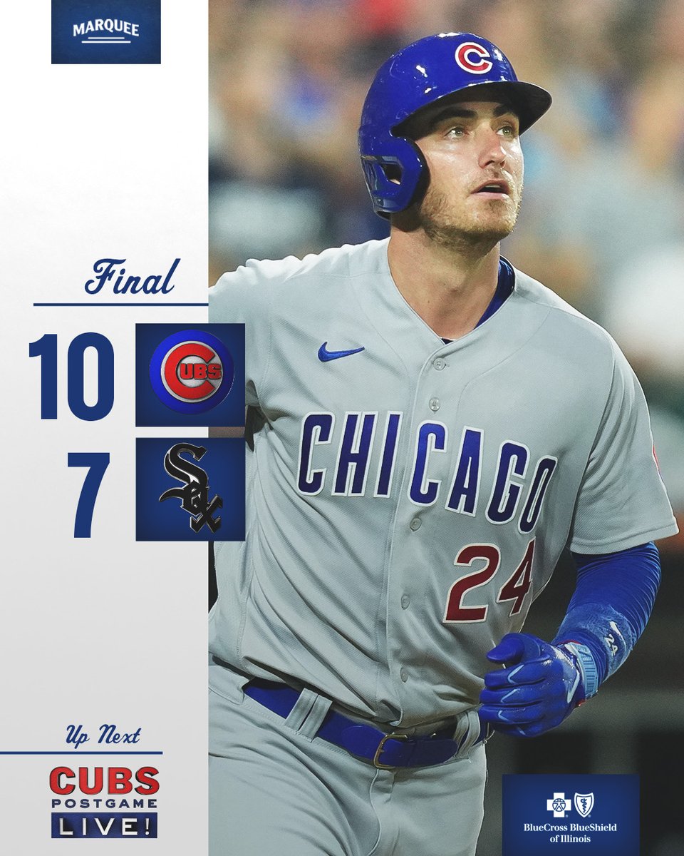 WatchMarquee's tweet photo. CUBS WIN! https://t.co/XBDwQep4FS