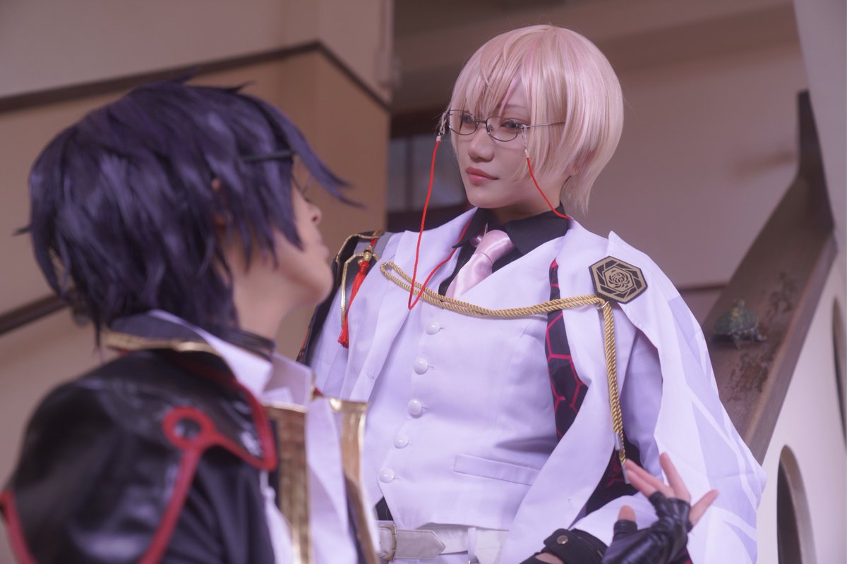 刀剣乱舞　亀甲貞宗　コスプレ　costomo製(手袋、眼鏡付き) ⚠ #Cosplay #コスプレ 刀剣乱舞/亀甲貞宗 明石国行：Raymondさん