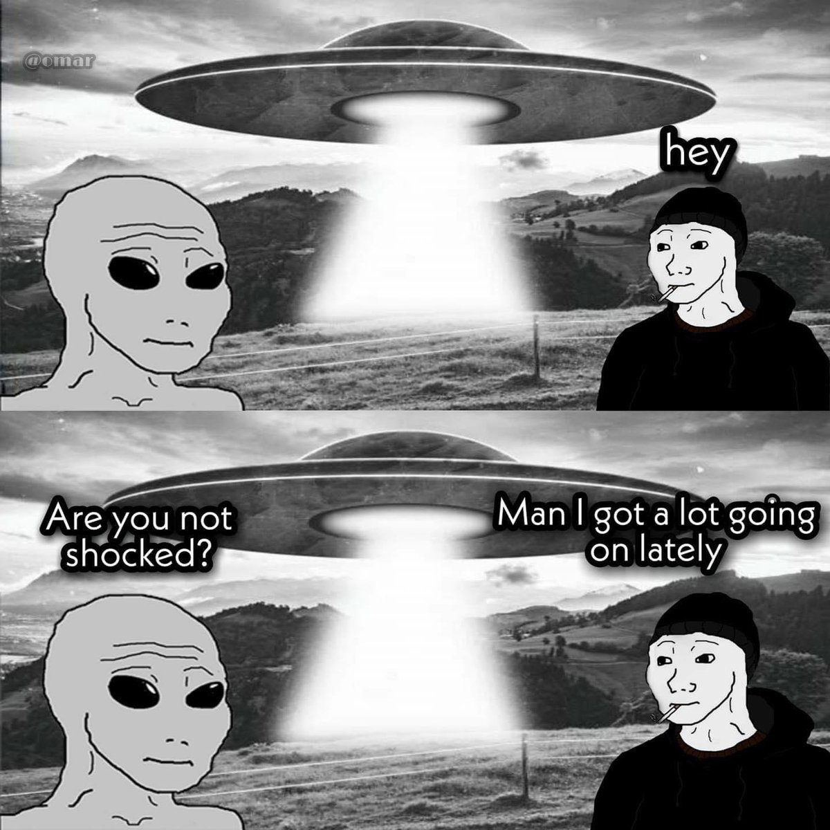 PodcastDTP's tweet photo. Aliens confirmed real: This week on DTP https://t.co/abLaq1R8Mj