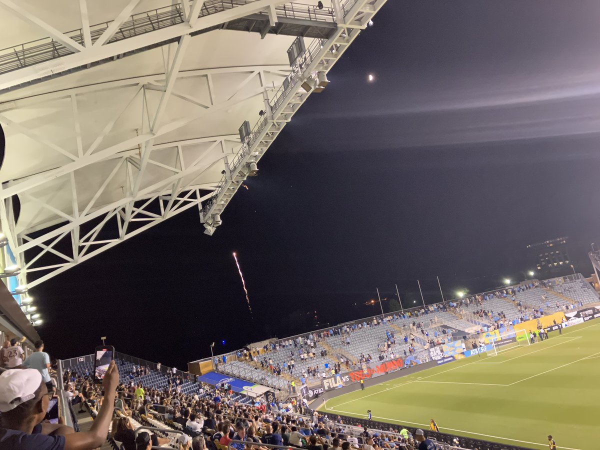 Joeinverso's tweet photo. Thank you, .@SubaruofAmerica, for hosting the Eastside High School Soccer staff at tonight's Union game; what a wonderful experience! https://t.co/s5sAuvjzIn