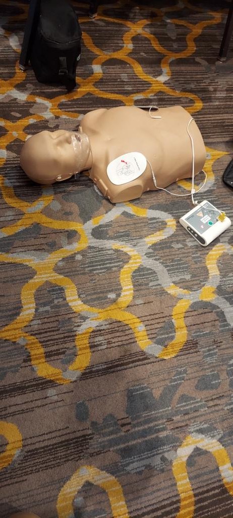 davia_samms's tweet photo. Today @medicresp conducted #CPR and #AED skills assessments and my instructor was very insightful. Thank you to @ParticipateLrng for assisting me to learn &amp; adapt the skills that are needed to be a global citizen! #UnitingOurWorld #PLOrientation2023 #plambassadorteacher https://t.co/YC0g6JyHTF