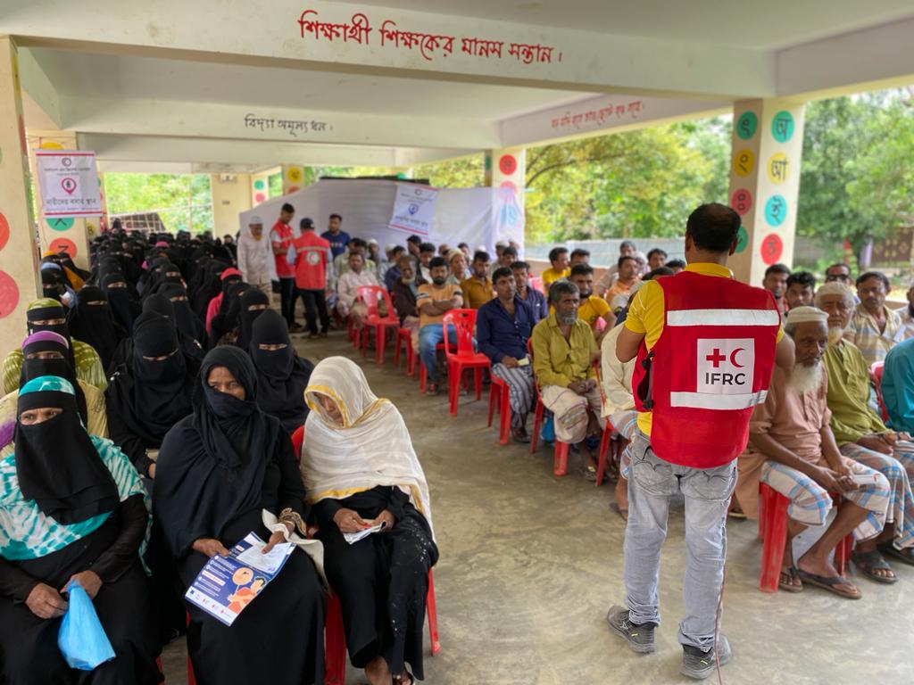 sanjeevkafley's tweet photo. @BDRCS1 @ifrc reached #Cyclonemocha  affected 2250 families of Sabrang union of Teknaf upazila, Cox's Bazar with BDT 5000/ familes as cash grant. Thankyou to donors for @IFRC_DREF.

Electronic money transfer services are effective &amp; realiable.  

Cash gives better options. https://t.co/BXM9hrH0kp