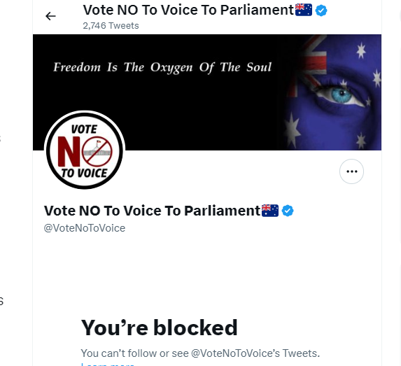 Kate_Frome's tweet photo. @VoteNoToVoice @DVAAus and you claim to support veterans. You are merely using them for your politicking. Please stop ...you do not care and you are harming them. https://t.co/vk1oPQklZK