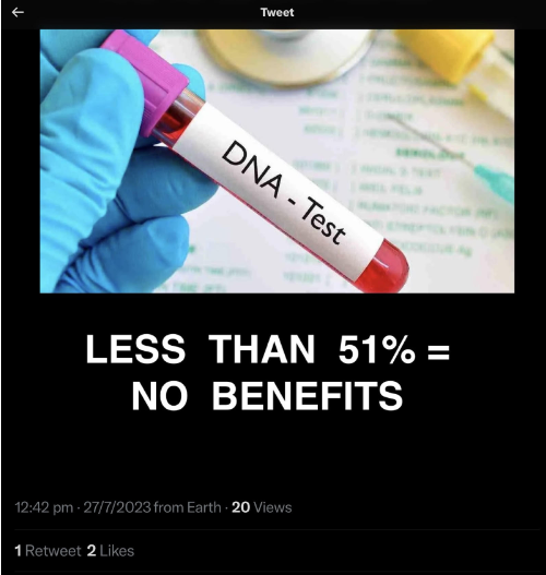 Kate_Frome's tweet photo. @VoteNoToVoice @DVAAus VNTV, you tweeted (s/shots)

You’d relish the chance also to sit in judgement on veterans?

Veterans are being starved to death, denied life-saving medical treatment by DVA using the same attitudes you articulate here

Distressing to read your hypocrisy &amp; callous use of veterans https://t.co/dUCZuJjwAi