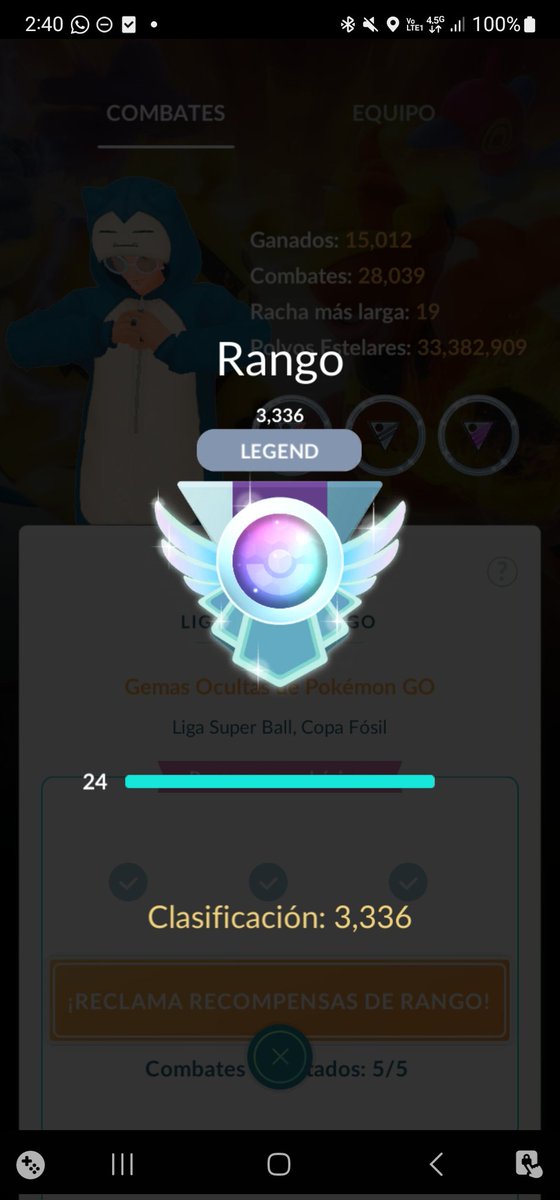 3.3k ✅️ y listo para tanquear en Liga Ultra 🥴