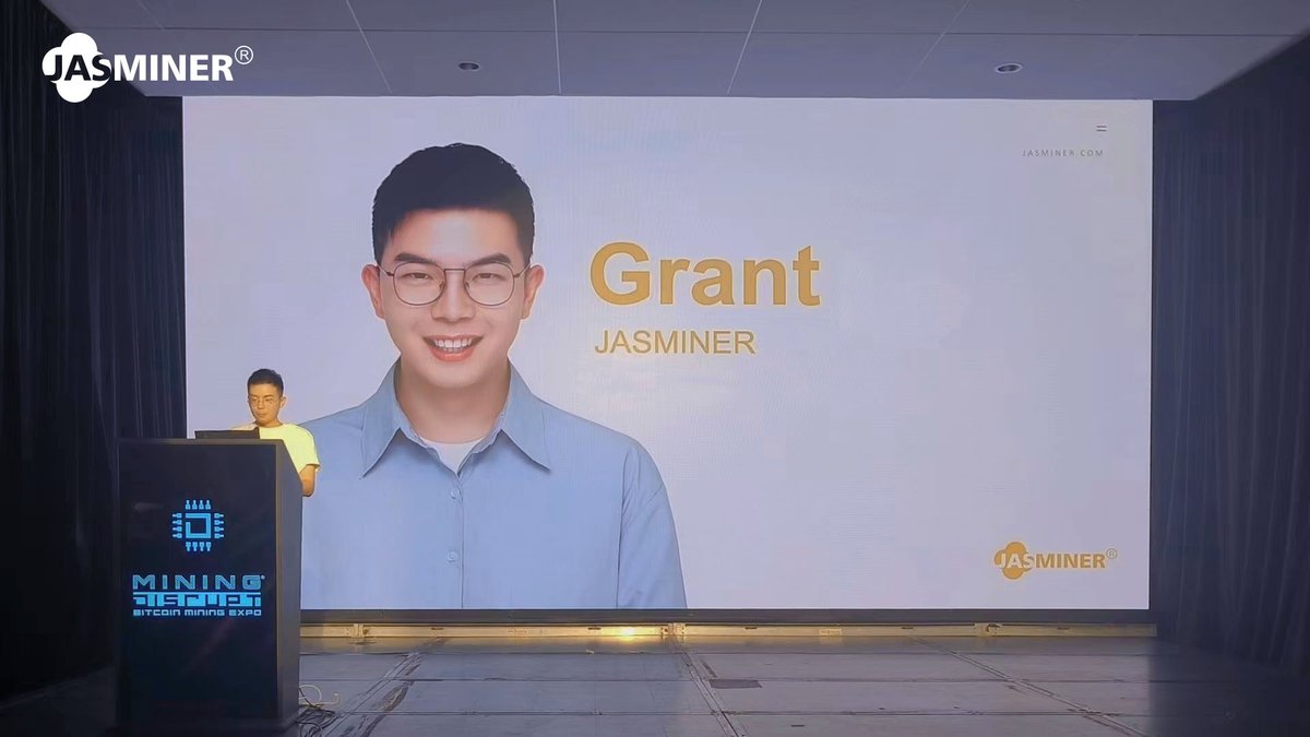 jasminer_com's tweet photo. 🥳#JASMINER is thrilled to have your presence at #MiningDisrupt 2023!

🚀Swing by booth #73 to explore our latest products and get a chance to win exclusive gifts🎁

💛See you there! https://t.co/lwSNm8AV1T