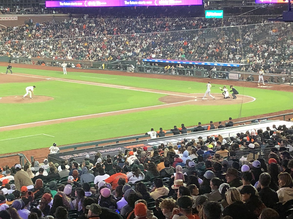 California baseball rivalry alive and well, A’s vs Giants ⚾️