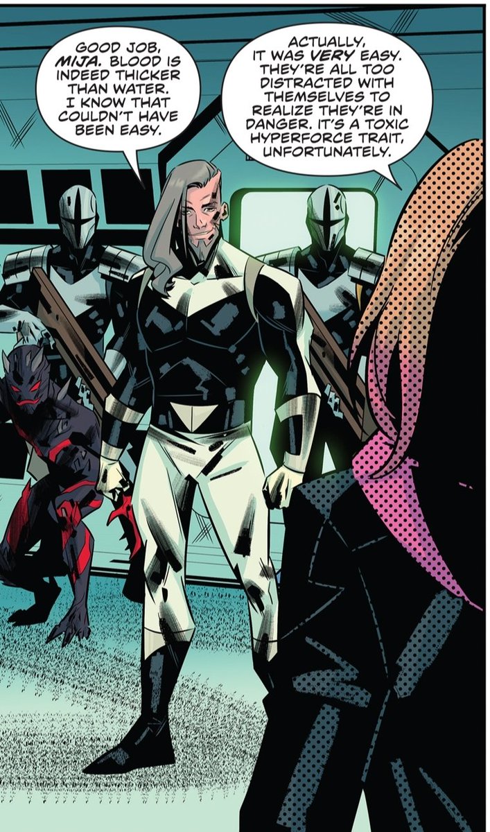 Alwendozhang's tweet image. We finally see the designs of Chloe&apos;s battlizer, her father and alpha 55 

#PowerRangers
#Hyperforce
#BoomComics