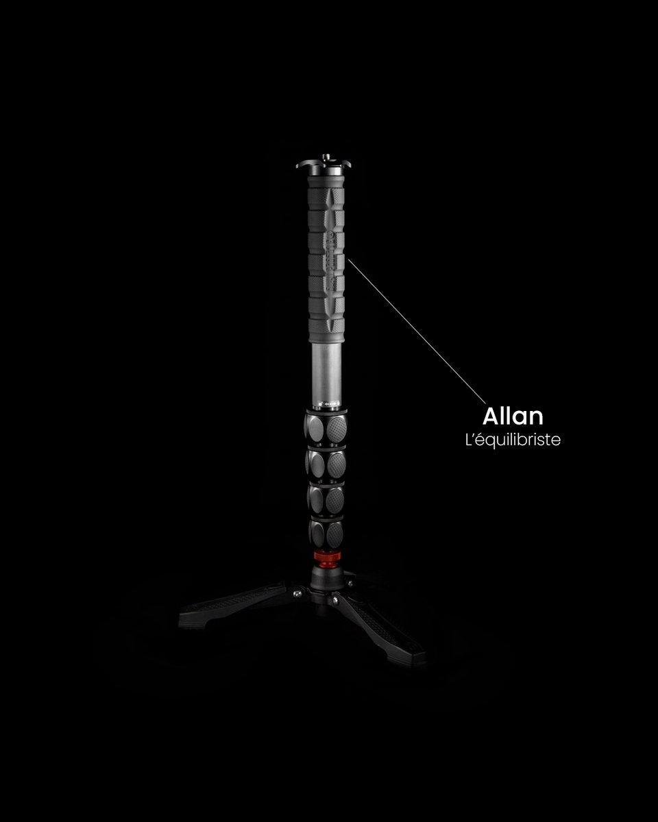 MMFPro's tweet image. ALAN 2.0 - L’Equilibriste
Un monopole carbone robuste, tout-terrain c’est le partenaire idéal des photographes de nature et de sport, aussi très utile en vidéo avec sa base de stabilisation. Avec un poids supporté de 60 Kg, 
#monopod #3leggedthing @3LeggedThing