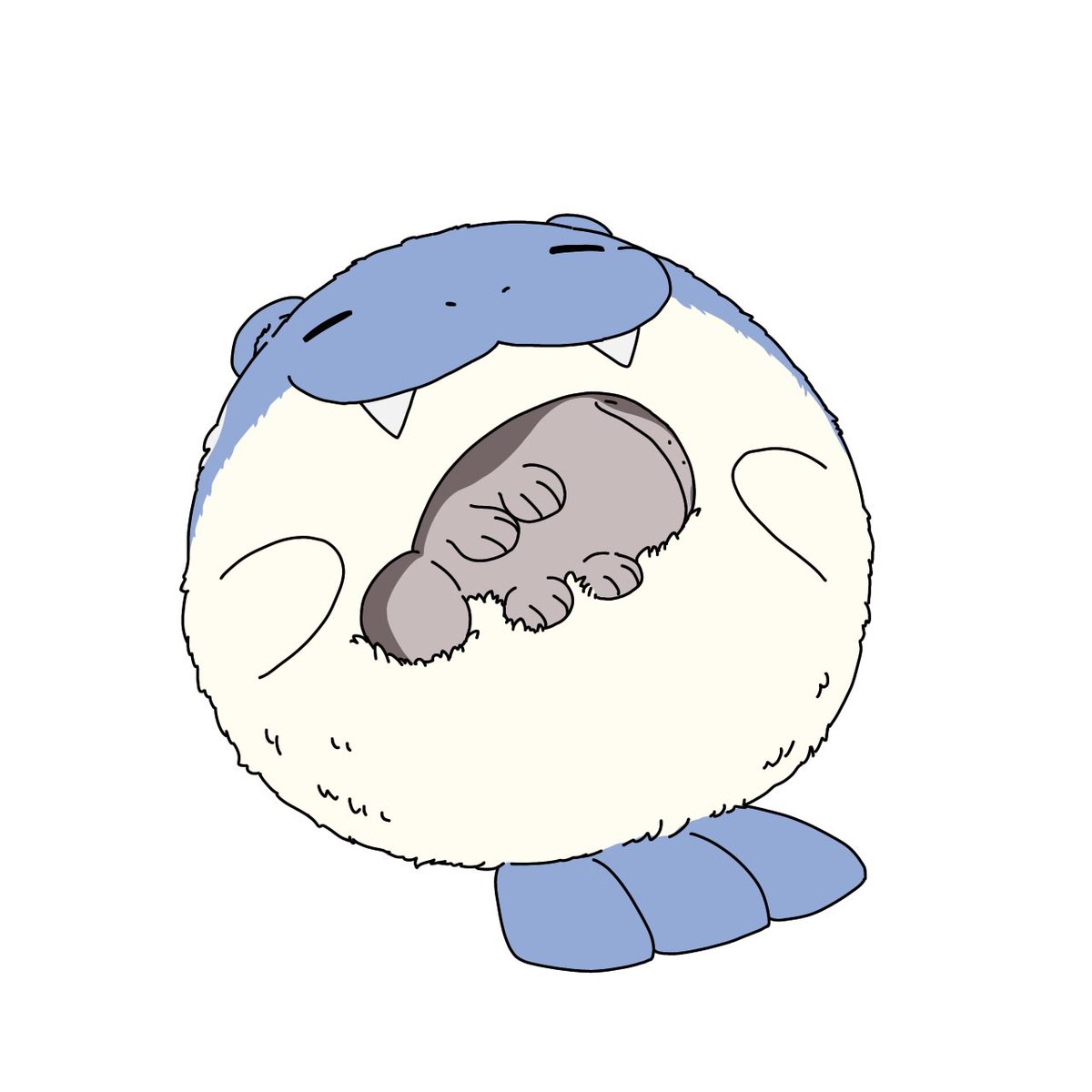自分が乗せてあげる側になる タマザラシ