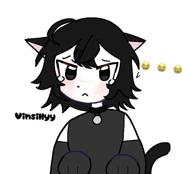 vinsillyy's tweet photo. why is bro sad!? #drawing #oc #digitalart #ArtistOnTwitter #catboy #ocart https://t.co/1DkoClZOeu
