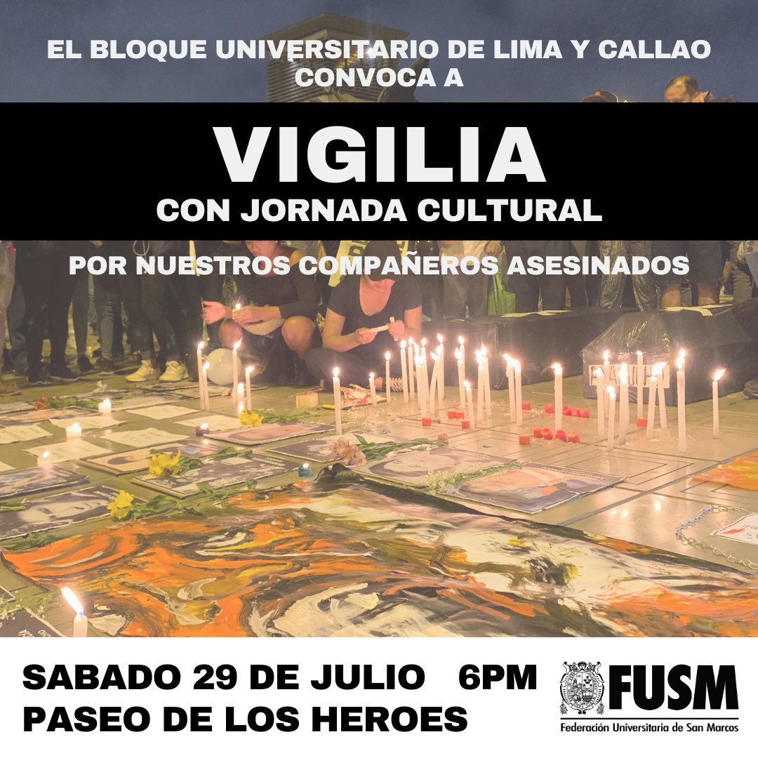 Federación Universitaria de San Marcos FUSM tweet media