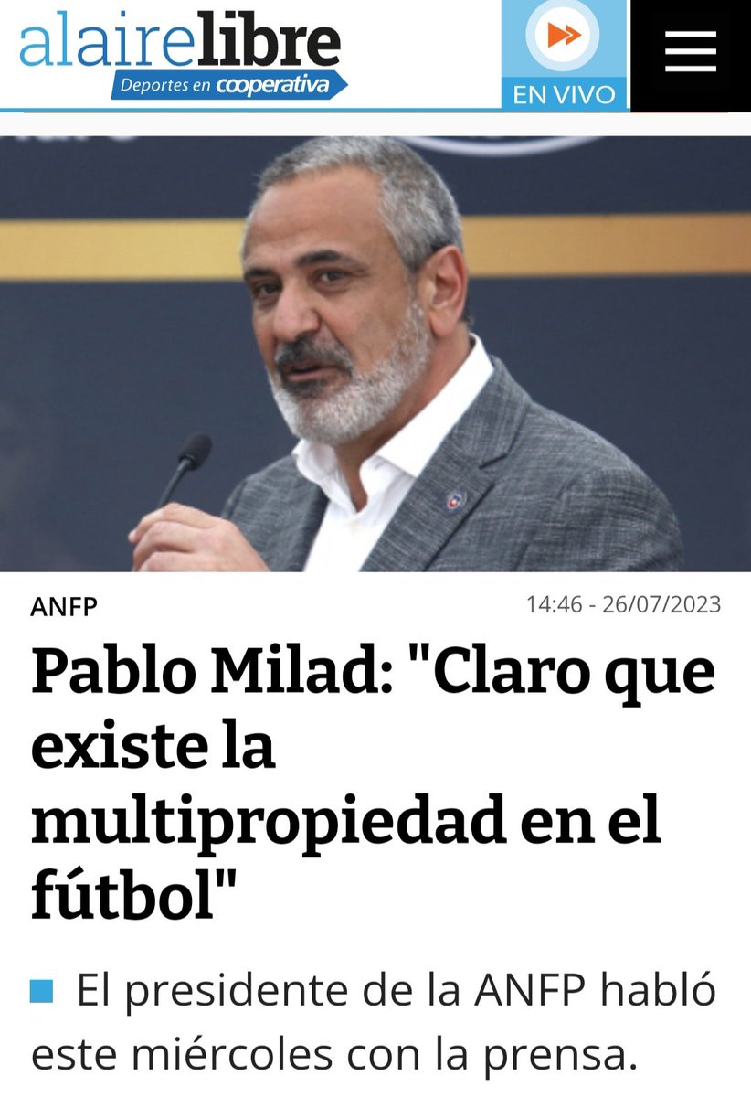 Chilean Premier League tweet media
