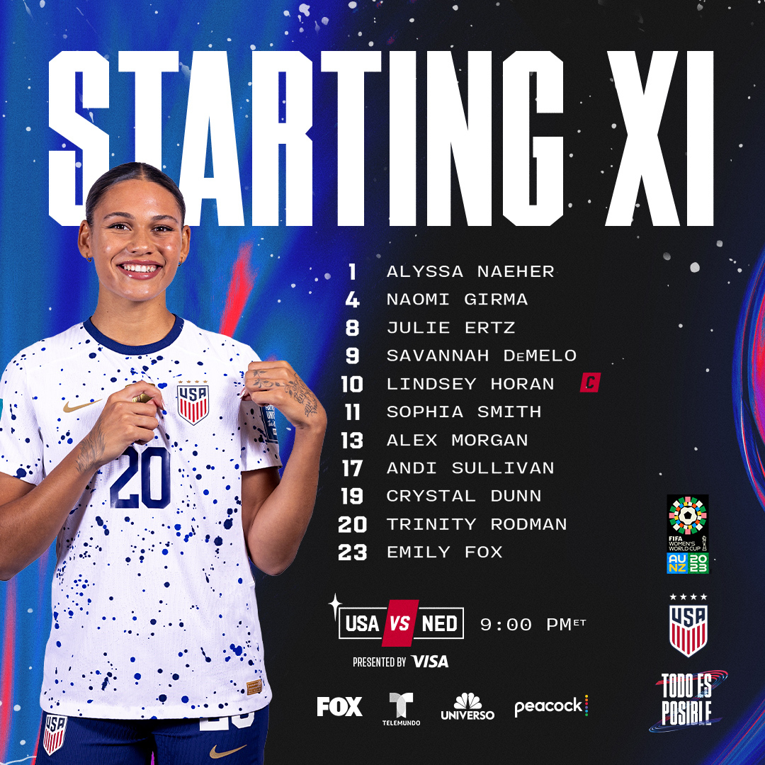 U.S. Women's National Soccer Team tweet media