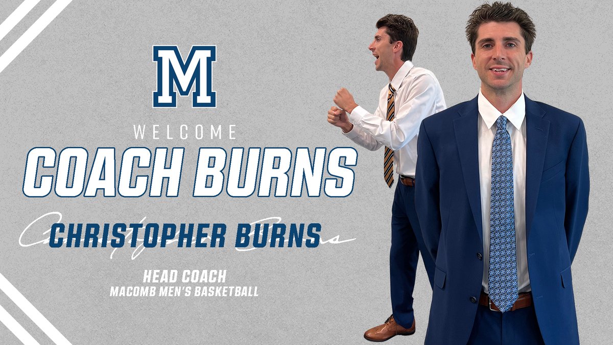 𝐂𝐎𝐀𝐂𝐇𝐈𝐍𝐆 𝐍𝐄𝐖𝐒 

Macomb tabs program alum, Christopher Burns, as <a href="/MacombMBB/">Macomb Men's Basketball</a> Head Coach! Burns is currently with The Family EYBL and enjoyed successful stints on staff at Brother Rice and Roseville. Welcome Home, Coach! 🤝

Release: bit.ly/3KcN5aU

#GoMonarchs