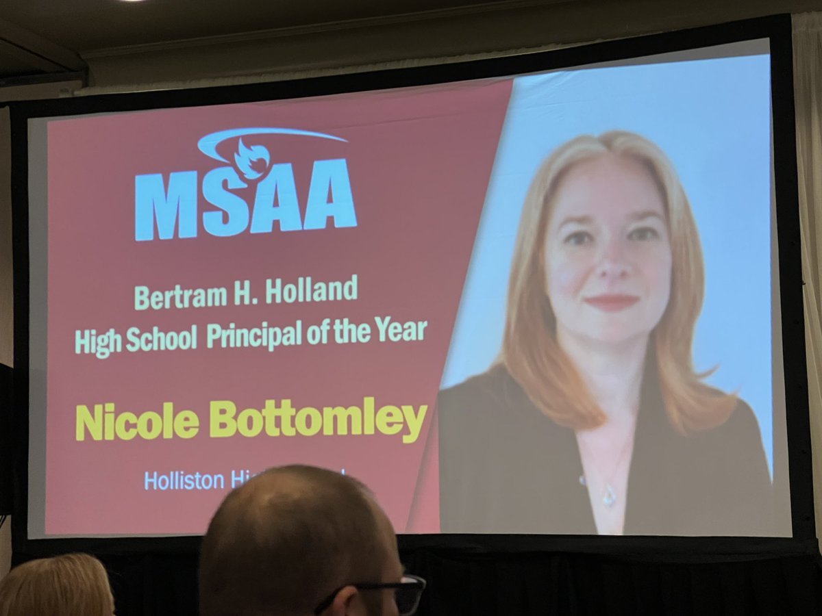 Congrats to Principal Nicole Bottomley on her well-deserved recognition today. While she inspires me every day, I ❤️ seeing her inspire others with stories of learning from mistakes, leaning into Yes, and putting students at the center of decision-making. <a href="/NABottomley/">Nicole Bottomley</a> #MSAASI23