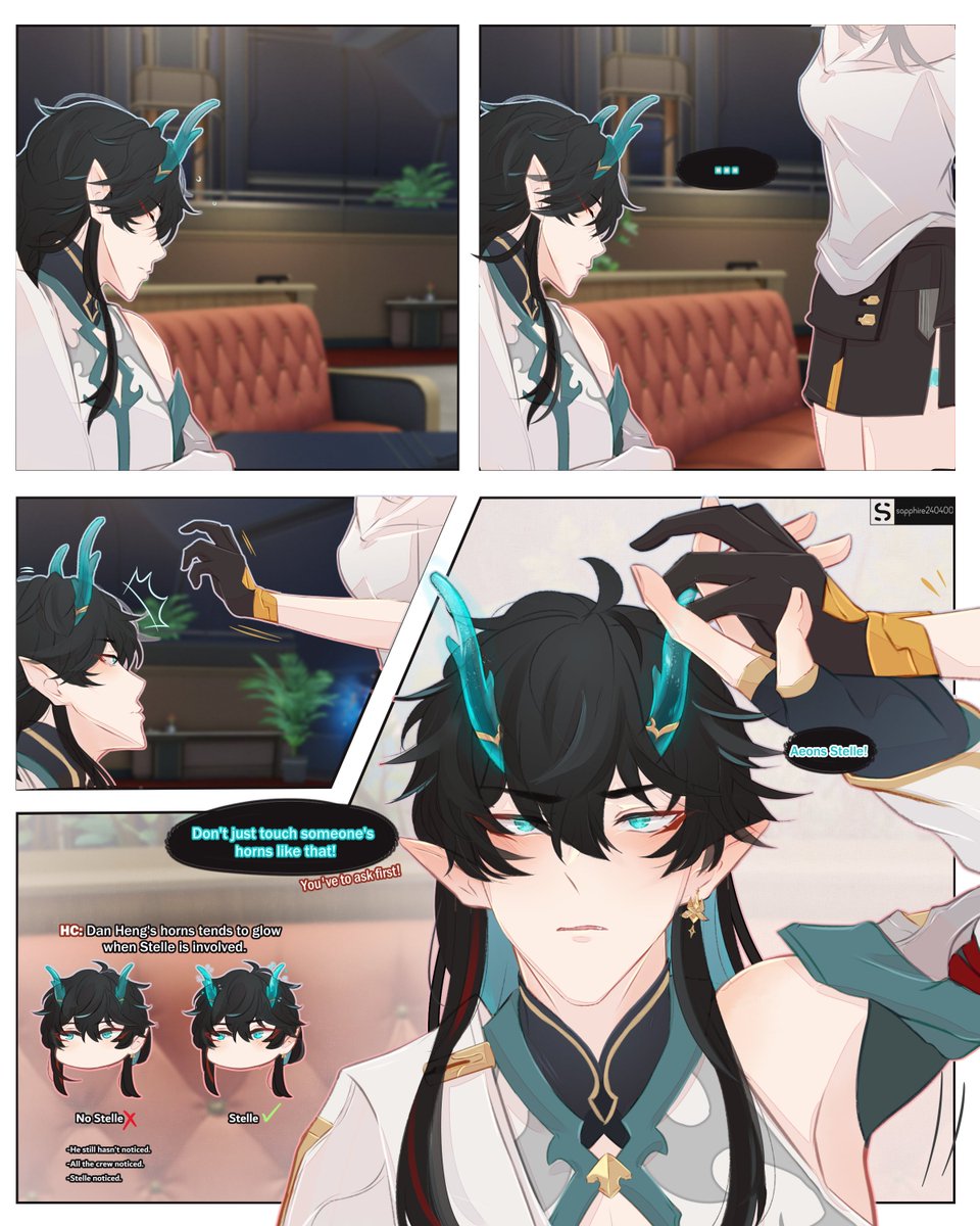 sapphire240400's tweet photo. I'm not gonna tell him. No one tells him-🤐🥺

#HonkaiStarRail #スターレイル #stelle #danheng #danstelle https://t.co/JuxQrWXvei
