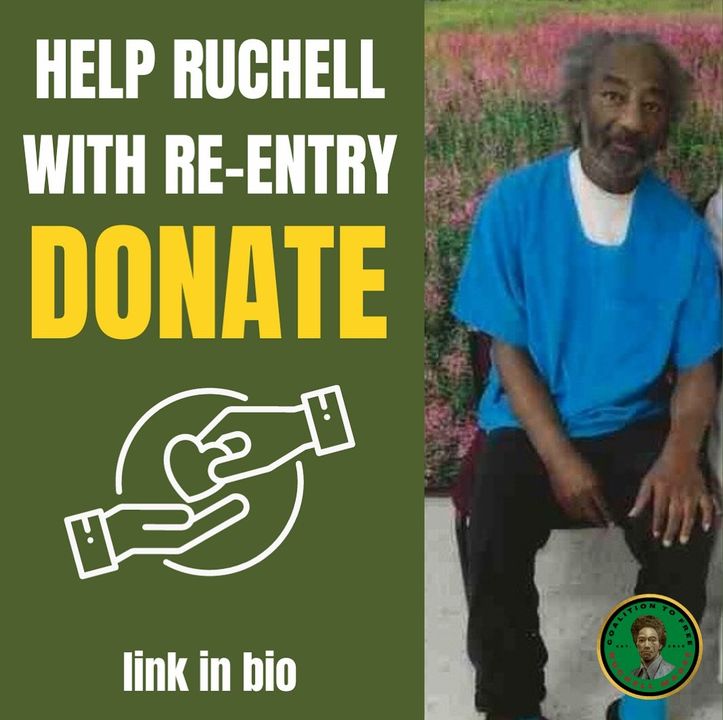 Mvmnt4BlkLives's tweet image. Ruchell Magee is finally free after being held as a political prisoner since 1963. He was targeted because of his work for Black liberation and now he needs our help! Funds will help provide him with his necessities support. Every dollar counts! Support @ m4bl.link/MageeReEntryFu…