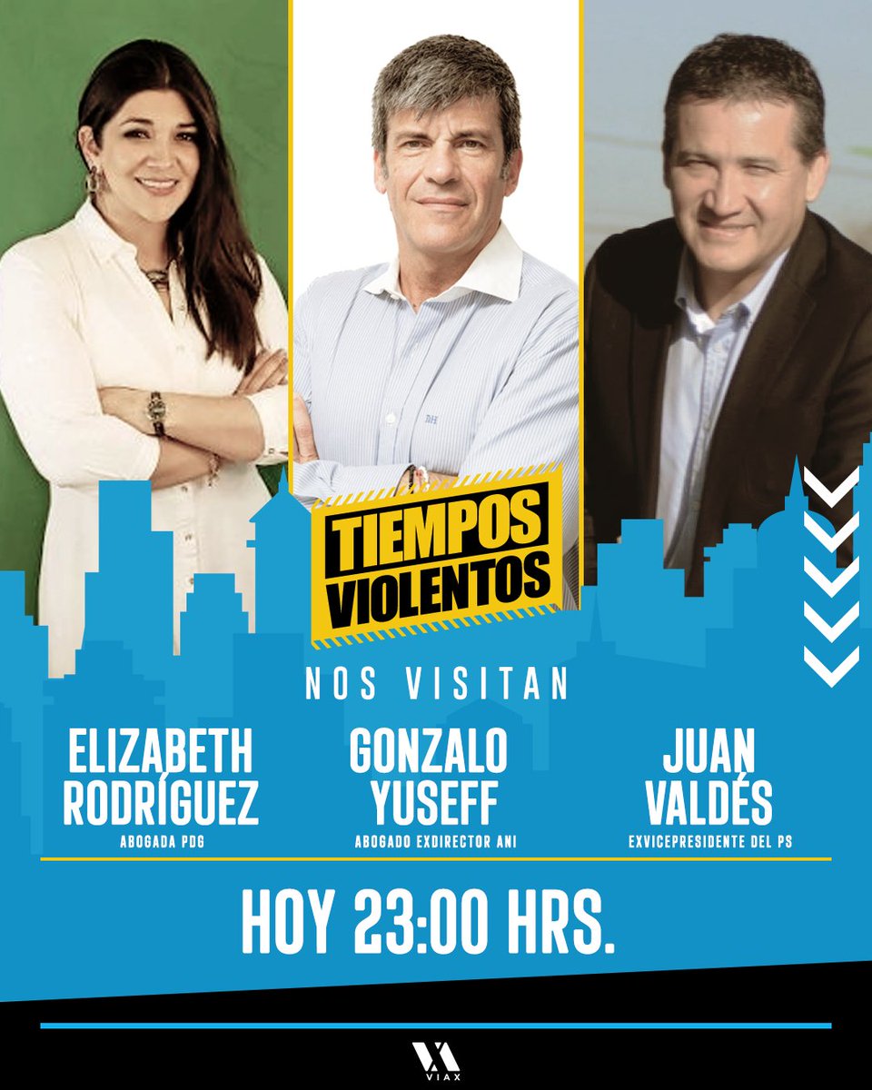 viax's tweet photo. #ThinkThanks ligados a partidos que han recibido al menos $6.000 millones 🫢
¿Quiénes son los más beneficiados? @ElirodriguezPDG #GonzaloYuseff @juanvaldesv @mdaza_abogado @edodelaiglesia comentarán lo que se sabe hasta el momento 👀
#TiemposViolentos 23:00 HRS 📺 https://t.co/BqD9EZjsRN