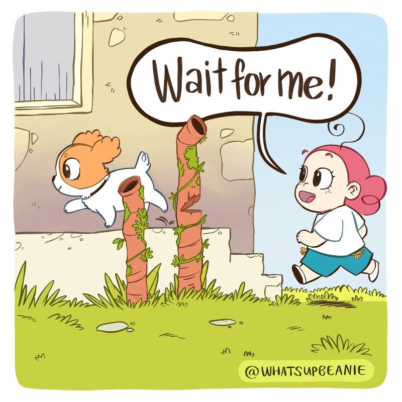 whatsupbeanie's tweet photo. (1/2) When I was a kid, there were these old pipes that went nowhere sticking out of the ground near our house. I was convinced these were entrances to the houses of little magical creatures that lived underground. I often send them little "gifts" like dandelions for their salad https://t.co/MFR8hmFGhQ