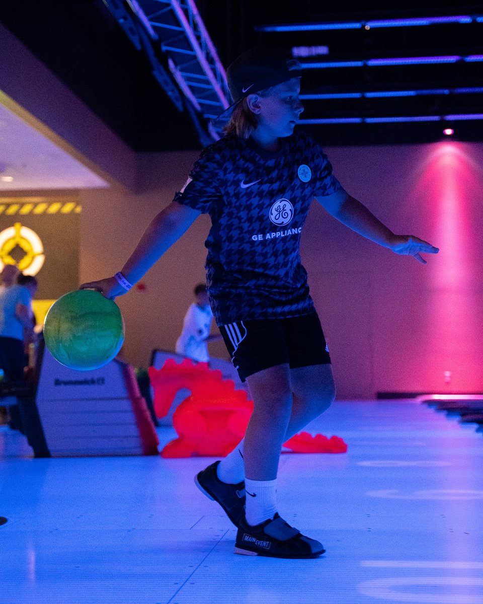 RacingLouFC's tweet photo. Bowling is underway at Main Event Entertainment ahead of our @USWNT World Cup watch party! https://t.co/AiHiOnGwLm