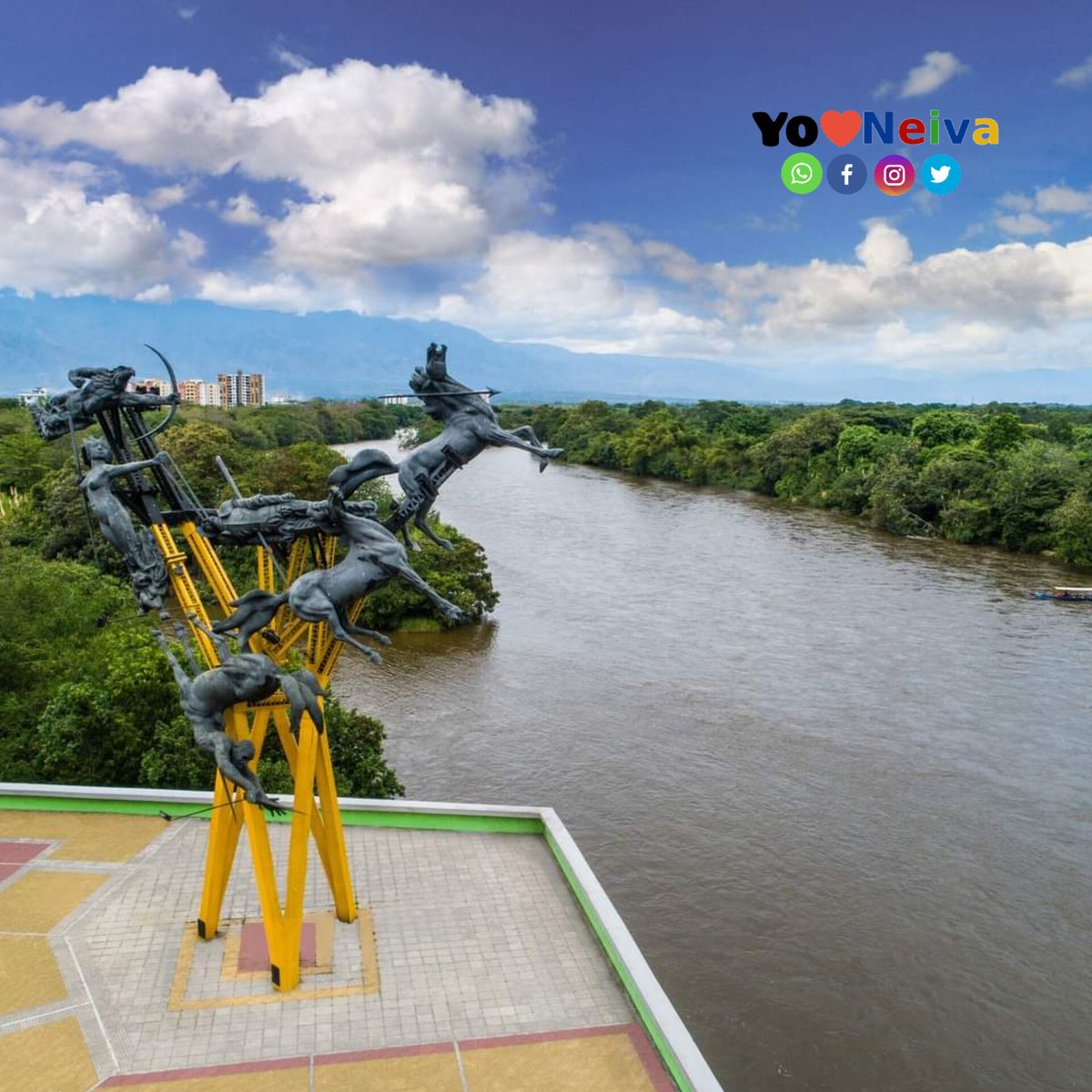 yoamoneivaof's tweet photo. Neiva - Huila Capital Del Río Magdalena 😍🏞️🍃 https://t.co/sboIYUxYcD