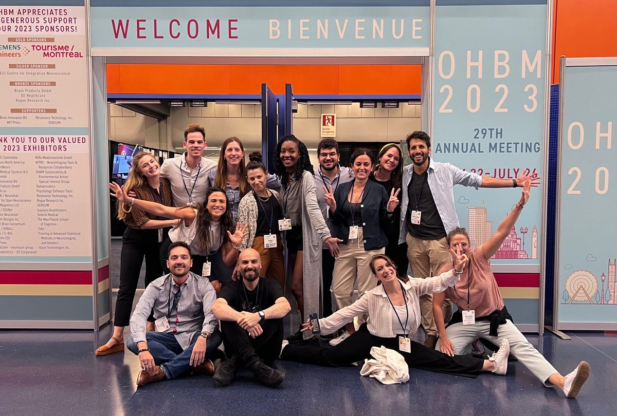 What a week visiting #OHBM2023 with MIPlab and friends! We had the best time sharing our work and being inspired by others!