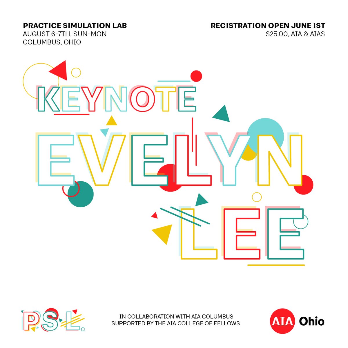 AIAOhio's tweet photo. Featuring Special Keynote Speaker, Evelyn Lee! Learn more and register: https://t.co/qyrY83KXm3 https://t.co/JTTMg8HBgC