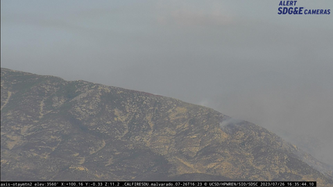 fire_feeds's tweet photo. New wildfire: The 300+ acres #Border20Fire β1 Mile S/W of #TecatePeak (#Kuuchamaa) #SanDiegoCounty #CA Fire is 100 acres on the US side and 200 acres on the Mexico side, per air attack. Burning in light fuels. Potential for extended attack.
https://t.co/0vzXOqjm2M
https://t.co/5NZOgLKeFQ
#CoulsonAviation
#AA2CG #N552CG Air Tactical Aircraft
#CalFire
#T70 #N427DF Type III Airtanker
#T71 #N432DF Type III Airtanker
#SanDiegoSheriffFire
#C12 #N107BZ Type II Helo
#CormorantVent
#N160AQ Type II Helo
#USLeaseCo
#95HT #N795HT Type I Heavy Lift Helitanker
π₯