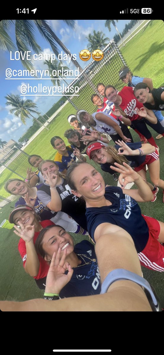 Sammi Rychter (@sammi_rychter) on Twitter photo I had a blast at <a href="/FAUSoftball/">Florida Atlantic Softball</a> camp!! I learned a lot of new things and was able to implement them into my games the following week! Thank you <a href="/CoachJordanSB/">Jordan Clark</a> and <a href="/tsmartt14/">Taylor Smartt</a> for hosting such an amazing event. Can’t wait to be back for more!! I had a blast at <a href="/FAUSoftball/">Florida Atlantic Softball</a> camp!! I learned a lot of new things and was able to implement them into my games the following week! Thank you <a href="/CoachJordanSB/">Jordan Clark</a> and <a href="/tsmartt14/">Taylor Smartt</a> for hosting such an amazing event. Can’t wait to be back for more!!