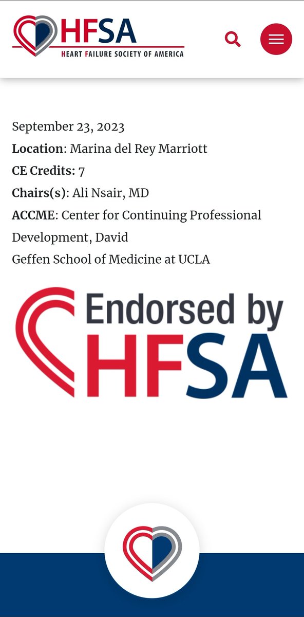 Join us (in-person & virtual) for our CME accredited @UCLAHealth Heart Failure & Advanced Cardiovascular Therapies Symposium, Sept 23 in beautiful Marina Del Rey for latest Medical, Interventional & Surgical State of the Art Therapies. @HFSA @CaliforniaACC events.medschool.ucla.edu/event/heartfai…