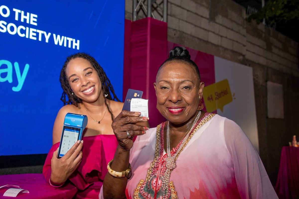 Babsy_grange's tweet photo. Minister Grange standing up for cancer at the Premier showing of the movie 'Barbie' on Tuesday, July 25 at the Carib 5 theatre. (1/2) https://t.co/1jXay7dQZW