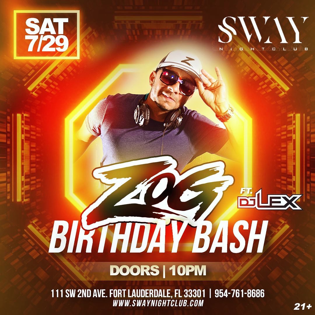 Pre Birfffday celebration goin’ down at <a href="/iloveclubsway/">Sway Nightclub</a> this Saturday Night! 🎉🙌🏾🔊🥃