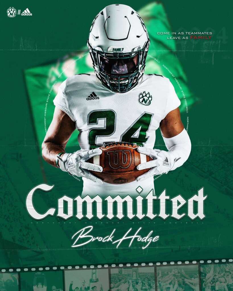 Brock Hodge (@brock_hodge1) on Twitter photo After a official visit I have decided commit to <a href="/NWBearcat_FB/">Northwest Football</a> 🐾 - Thank you to all the people who supported me along the way‼️#OABAAB After a official visit I have decided commit to <a href="/NWBearcat_FB/">Northwest Football</a> 🐾 - Thank you to all the people who supported me along the way‼️#OABAAB